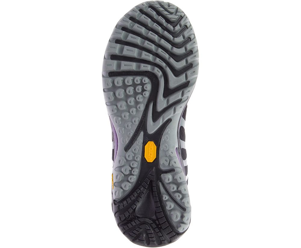 Merrell Sneakers Dame - Siren Edge 3 Wide Width - Sort/Lilla - ZIM635497
